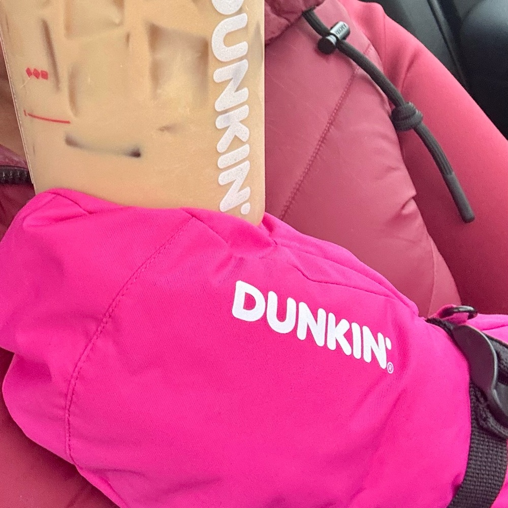 DUNKIN' Pink Women's Glove 1 only